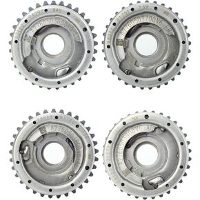 Camshaft Adjuster VVT Sprockets 2760503600 + 2760503700+2760503800 + 2760503900 Compatible with Mercedes Benz W212 E400 C218 GL450 3.0L 3.5L M276