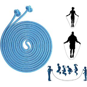 Double Dutch Jump Rope for Kids Adults Family Games, 16' Boys Girls Adjustable Skipping Rope for Outdoor Team Jumping, School Sport, Party Game, Braided Polyester Jump Ropes