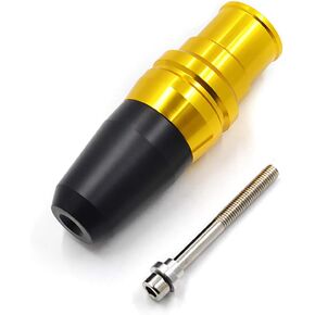 R3 R25 Motorcycle Modification Alloy Accessories Exhaust Slider For Yamaha YZF-R25 13-15 YZF-R3 MT-25 MT-03 2015-2016 (black) in Kuwait
