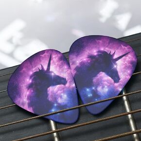 Funny Baseball Guitar Picks for Electric Guitar Thin Medium Heavy Plectrum Picks for Acoustic Guitar Bass Ukulele Accessories, 0.46mm/0.71mm/0.96mm, 12 Pack