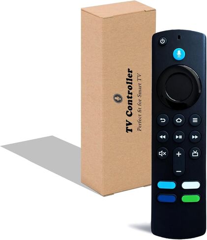 L5B83G Replacement Voice Remote Control (2nd Gen) with Volume Power Compatible with Fire AMZ Amazon Smart TV Stick 4K 4K Max Lite 2nd/3rd Gen Smart TVs Stick1st/2nd Gen TVs Cube with 4 Shortcut Keys in Saudi Arabia