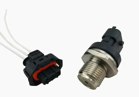 0281006327 0281006150 Fuel Rail Pressure Sensor Fits 07-12 Dodge Ram 2500 3500 6.7L Cummins 2007-2012 Replaces 0281002937 0281002706 5261237 Diesel Injection Pressure Pigtail in Saudi Arabia