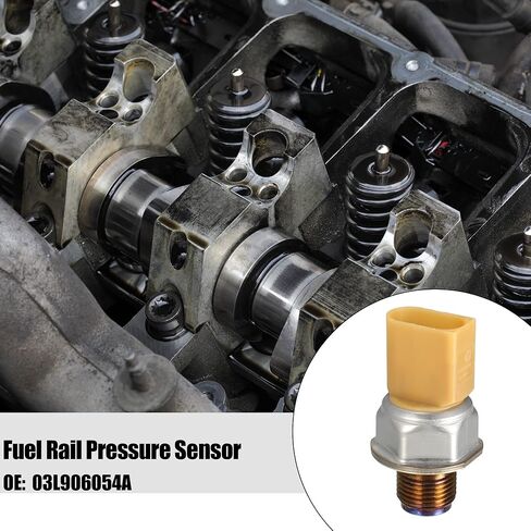 X AUTOHAUX Fuel Rail Pressure Sensor 03L906054A Equipment Fuel Pressure Sensor for Volkswagen Beetle 2.0L 2013-2015 Golf 2.0L 2010-2014 Passat 2.0L 2012-2014 in Saudi Arabia