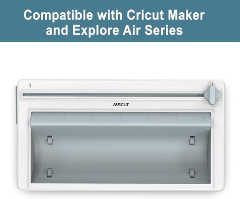 حامل لفافات الفينيل مع أداة تشذيب لصانع Cricut 3/صانع واستكشاف الهواء/2/3، حامل لفافة مع قاطع مثالي للفينيل الذكي والكي الحراري in Saudi Arabia