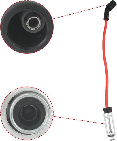 D580 UF192 سلك ملف الإشعال مناسب لـ C-hev-role-t Avalanche Silverado Express 2500 3500 Camaro GMC Savana Sierra 3500 Yukon Cadillac CTS Pontiac Firebird 1998-2005، 8 قطع in Saudi Arabia