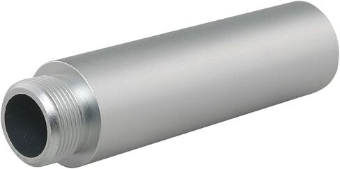 Mic Stand Extension Tube 3/8" Female to 5/8" Male Microphone Extension Pipe, Silver in Saudi Arabia