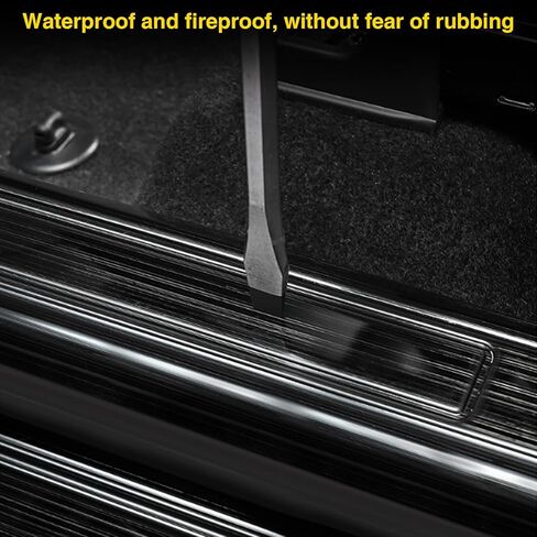 AOMSAZTO 4 قطع غطاء واقي عتبة الباب مناسب لهوندا CR-V CRV 2023 2024 ملحقات زخرفة من الفولاذ المقاوم للصدأ ملصق تزيين لوحة حماية دخول الباب الداخلي (أسود، داخلي) in Kuwait