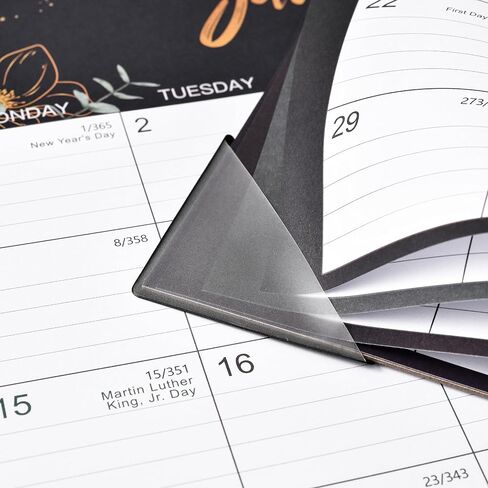 2024 Calendar - Desk Calendar 2024, JAN 2024 - DEC 2024, 12 Months Large Desk Calendar 12'' x 17'', Calendar Planner with Thick Paper, Corner Protectors, Large Ruled Blocks for Organizing in Saudi Arabia