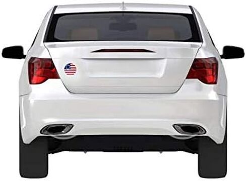 Betsy Ross Flag Magnet, Patriotic Magnetic Decal Car Locker or Fridge Pack of 3, 3 3/4 Inches in Saudi Arabia
