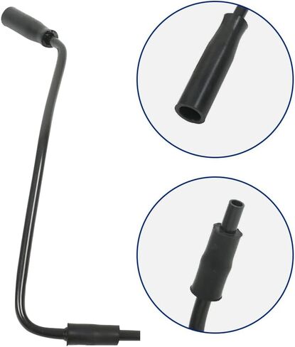 خرطوم تنفيس علبة المرافق، 4854265 خرطوم تنفيس علبة المرافق لمشعب السحب متوافق مع جيب رانجلر TJ 4.0L 1997-2004، جيب جراند شيروكي XJ 4.0L 1996-2001 04854265 in Kuwait