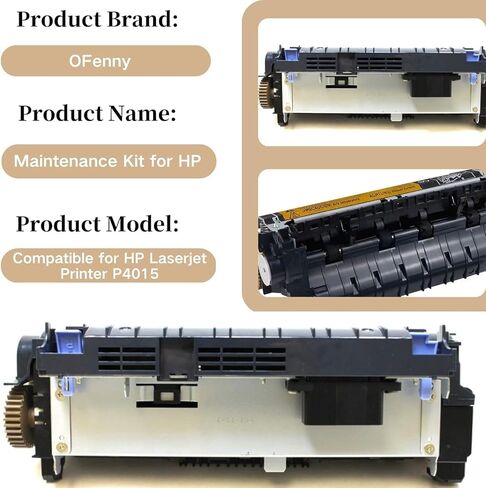 مجموعة صيانة المصهر CB388A-MK-DLX-AP المتوافقة مع طابعة الليزر HP P4015 / P4014 / P4515 (110 فولت) المتوافقة مع RM1-4554 (CB506-67901) in Kuwait