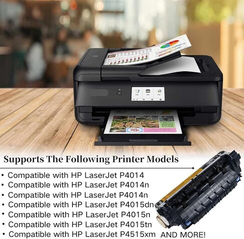 مجموعة صيانة المصهر CB388A-MK-DLX-AP المتوافقة مع طابعة الليزر HP P4015 / P4014 / P4515 (110 فولت) المتوافقة مع RM1-4554 (CB506-67901) in Kuwait