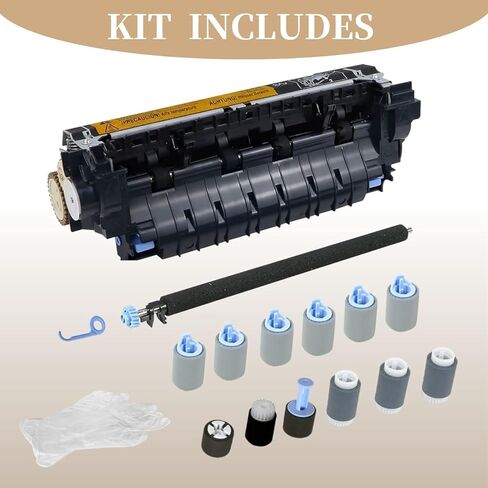 مجموعة صيانة المصهر CB388A-MK-DLX-AP المتوافقة مع طابعة الليزر HP P4015 / P4014 / P4515 (110 فولت) المتوافقة مع RM1-4554 (CB506-67901) in Kuwait