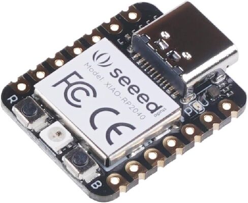 وحدة التحكم الدقيقة Seeed Studio XIAO RP2040، مع معالج ARM Cortex M0+ ثنائي النواة، تدعم Arduino وMicroPython وCircuitPython مع واجهات غنية. in Saudi Arabia