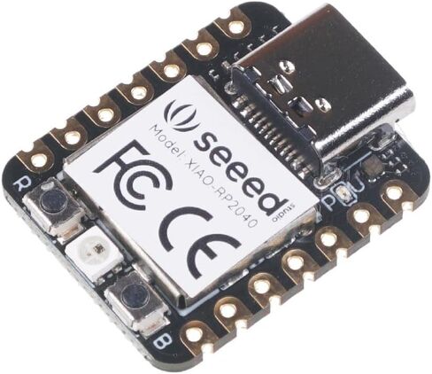 وحدة التحكم الدقيقة Seeed Studio XIAO RP2040، مع معالج ARM Cortex M0+ ثنائي النواة، تدعم Arduino وMicroPython وCircuitPython مع واجهات غنية. in Saudi Arabia