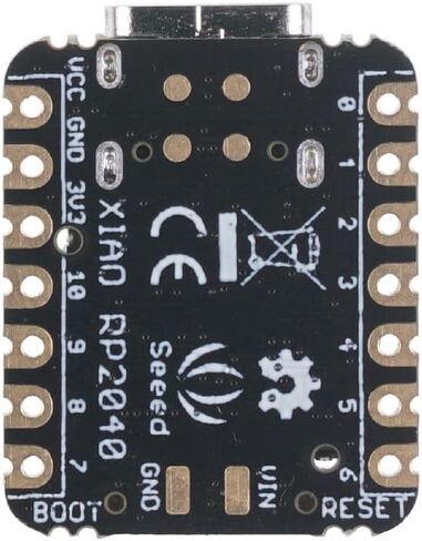 وحدة التحكم الدقيقة Seeed Studio XIAO RP2040، مع معالج ARM Cortex M0+ ثنائي النواة، تدعم Arduino وMicroPython وCircuitPython مع واجهات غنية. in Saudi Arabia