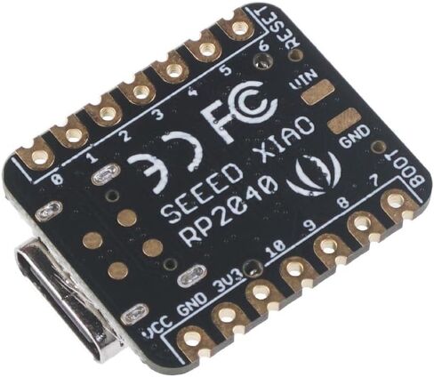 وحدة التحكم الدقيقة Seeed Studio XIAO RP2040، مع معالج ARM Cortex M0+ ثنائي النواة، تدعم Arduino وMicroPython وCircuitPython مع واجهات غنية. in Saudi Arabia