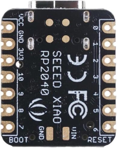 وحدة التحكم الدقيقة Seeed Studio XIAO RP2040، مع معالج ARM Cortex M0+ ثنائي النواة، تدعم Arduino وMicroPython وCircuitPython مع واجهات غنية. in Saudi Arabia