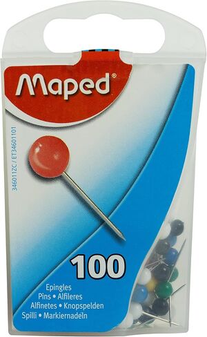 Craig Frames Wayfarer, Executive United States Push Pin Travel Map, Dark Brown Veneer Frame and Pins, 24 by 36-Inch in Kuwait