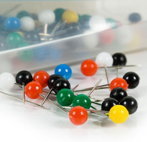 Craig Frames Wayfarer, Executive United States Push Pin Travel Map, Dark Brown Veneer Frame and Pins, 24 by 36-Inch in Kuwait