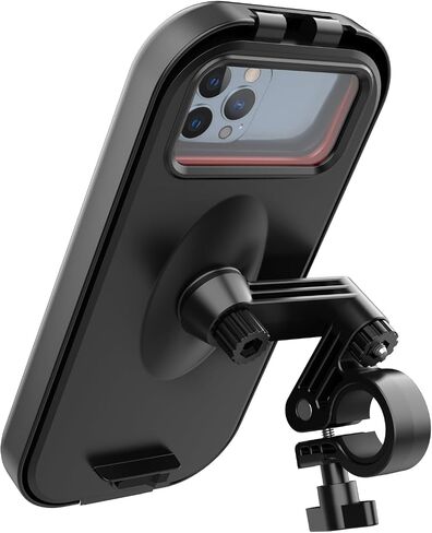 Motorcycle Phone Mount,Bike Phone Mount,Universal Handlebar Fit for Bikes,ATV Scooter,Scooters,Strollers,for iPhone 15Pro Max,Galaxy S23 A10 and 4.7"- 6.8" in Saudi Arabia