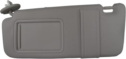 PT Auto Warehouse SNV-TO9185G-LH - Sun Visor, Gray - with Vanity Light, Driver Side, Replaces # ‎74320-0T022-B1, 74320-73010-B0, ‎743200T022B1, 7432073010B0 in Saudi Arabia