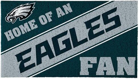 Philadelphia Eagles, Officially Licensed Door Mat 28 x 16 Inches Indoor Outdoor Sports Fan Rug in Kuwait
