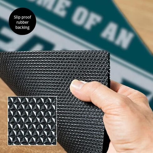 Philadelphia Eagles, Officially Licensed Door Mat 28 x 16 Inches Indoor Outdoor Sports Fan Rug in Kuwait