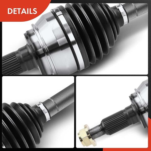 A-Premium CV Axle Shaft Assembly Compatible with Hummer H3 2006-2010, H3T 2009-2010, Front Left or Right, Replace# 10374204, 15886012 in Saudi Arabia