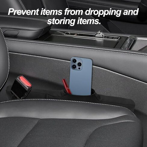 عبوتان من منظم حشو فجوات مقعد السيارة من جلد البولي يوريثان باللون الأسود، وسدادة منع تسرب فجوة المقعد ووحدة التحكم. in Kuwait