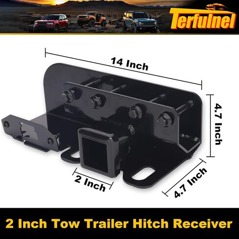 Class 3 Hitch Receiver - Trailer Hitch for Ford Bronco (2021-2023, 2/4 Doors) in Saudi Arabia