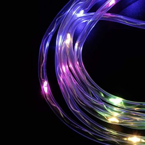 3 قطع من حبال القفز، حبل قفز مضيء LED، حبل قفز ملون وامض، حبال قفز قابلة للتعديل للفتيات والأولاد للياقة البدنية، حبل قفز للشباب، حبل قفز متوهج in Saudi Arabia