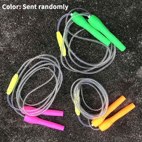 3 قطع من حبال القفز، حبل قفز مضيء LED، حبل قفز ملون وامض، حبال قفز قابلة للتعديل للفتيات والأولاد للياقة البدنية، حبل قفز للشباب، حبل قفز متوهج in Saudi Arabia