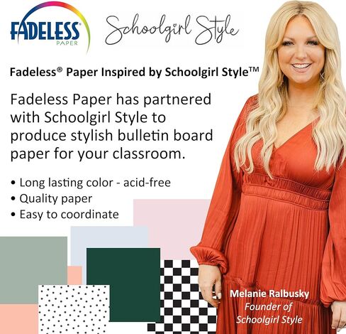 ورق لوحة إعلانات بنمط تلميذة Fadeless، Southern Belle Shiplap، 48 بوصة × 12 بوصة، 1 لفة in Kuwait