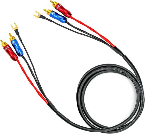 FO-I RCA Cable with Ground Wire, Dual RCA to Dual RCA with Ground Wire Stereo Interconnect Cable. FO-I (3M(9.84ft)) in Saudi Arabia