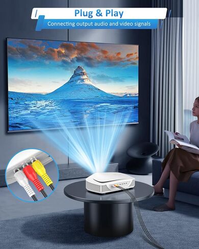 Onvian 3.5 ملم إلى 3 RCA ذكر التوصيل إلى RCA ستيريو الصوت والفيديو ذكر AUX كابل 5FT الحبل in Kuwait