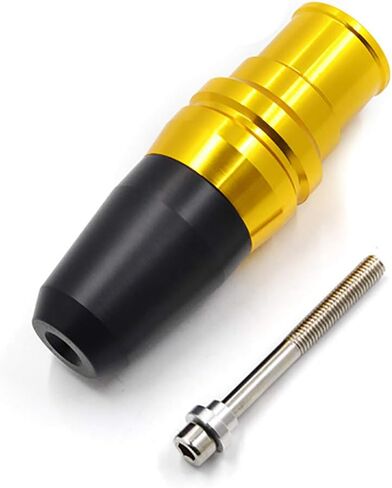 R3 R25 Motorcycle Modification Alloy Accessories Exhaust Slider For Yamaha YZF-R25 13-15 YZF-R3 MT-25 MT-03 2015-2016 (black) in Kuwait
