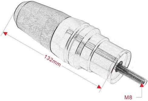 R3 R25 Motorcycle Modification Alloy Accessories Exhaust Slider For Yamaha YZF-R25 13-15 YZF-R3 MT-25 MT-03 2015-2016 (black) in Kuwait