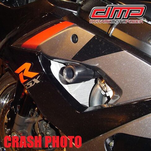 سوزوكي GSXR1000 GSXR 1000 2005 2006 منزلقات إطار سوداء بدون قطع - 750-5309 - صنع في الولايات المتحدة الأمريكية in Kuwait