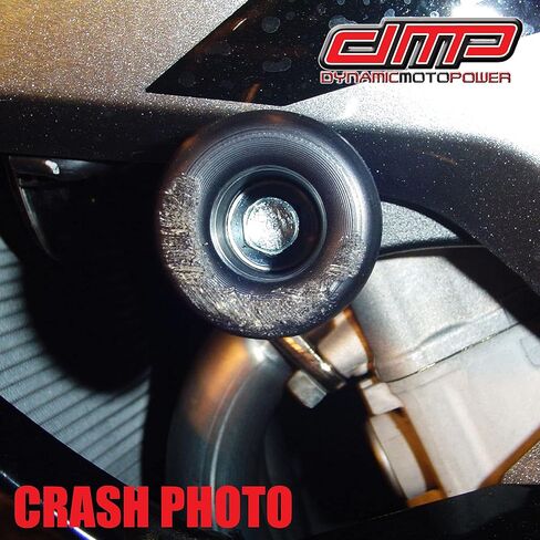 سوزوكي GSXR1000 GSXR 1000 2005 2006 منزلقات إطار سوداء بدون قطع - 750-5309 - صنع في الولايات المتحدة الأمريكية in Kuwait