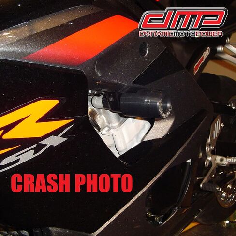 سوزوكي GSXR1000 GSXR 1000 2005 2006 منزلقات إطار سوداء بدون قطع - 750-5309 - صنع في الولايات المتحدة الأمريكية in Kuwait