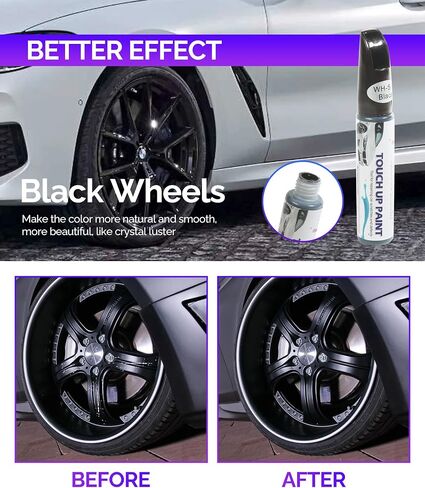 Car Paint,Touch Up Paint,Rim Touch Up Paint Rim Scratch Repair Pen,Car Accessories Wheel Touch Up Paint,Wheel Scratch Repair Kit,Rim Paint for Car Scratch Repair (Silver) in Saudi Arabia