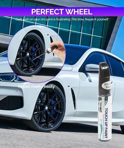Car Paint,Touch Up Paint,Rim Touch Up Paint Rim Scratch Repair Pen,Car Accessories Wheel Touch Up Paint,Wheel Scratch Repair Kit,Rim Paint for Car Scratch Repair (Silver) in Saudi Arabia