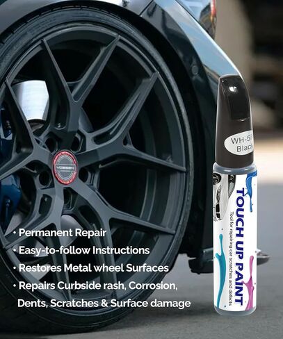 Car Paint,Touch Up Paint,Rim Touch Up Paint Rim Scratch Repair Pen,Car Accessories Wheel Touch Up Paint,Wheel Scratch Repair Kit,Rim Paint for Car Scratch Repair (Silver) in Saudi Arabia