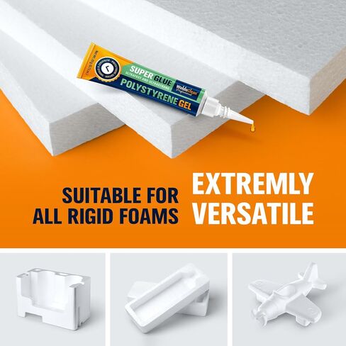 Super Glue Gel for Styrofoam for All Types of Foam 20g - with high Strength Within a Very Short time in Kuwait