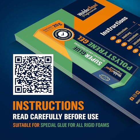 Super Glue Gel for Styrofoam for All Types of Foam 20g - with high Strength Within a Very Short time in Kuwait