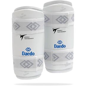 DAEDO WT Recognized Taekwondo Forearm Guard, Officially Approved for International Competitions, Lightweight and Comfortable Protection