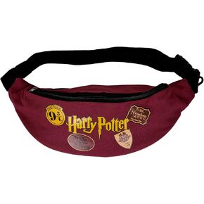 Harry Potter Logo Collage Fanny Pack Red