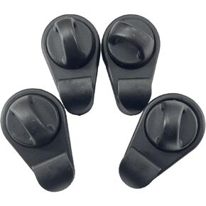 4pcs Bed Rail Hooks Compatible with Tacoma 2005-2024, Tundra 2007-2024 PT278-00160 PT278-35075 PT785-35051