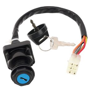 مفتاح مفتاح الإشعال AHL 37110-38F19 متوافق مع Suzuki LTA LTF 400 Eiger LTA LTF 400 450 500 750 Kingquad 2002-2018 | OEM REPL 37110-38F00 37110-38F10